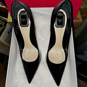 Dior Essence Black Leather Heels